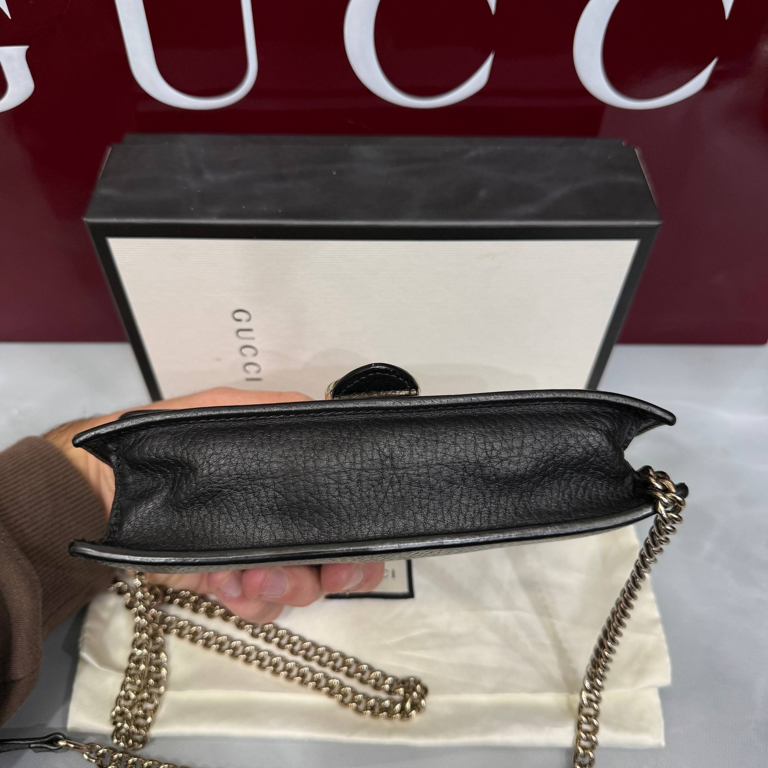 Gucci, Interlocking Buckle, Wallet on Chain