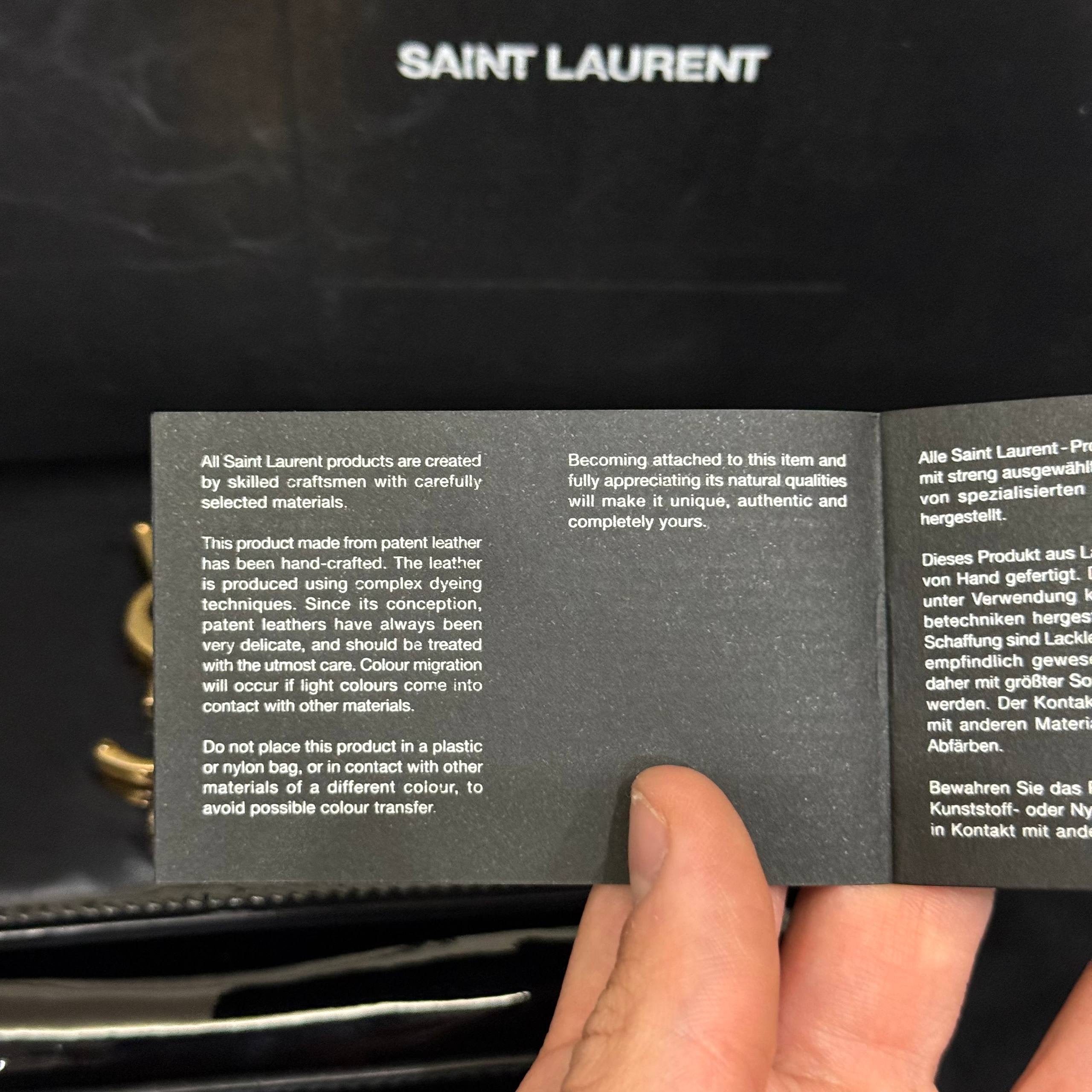 Saint Laurent, Kate lucida