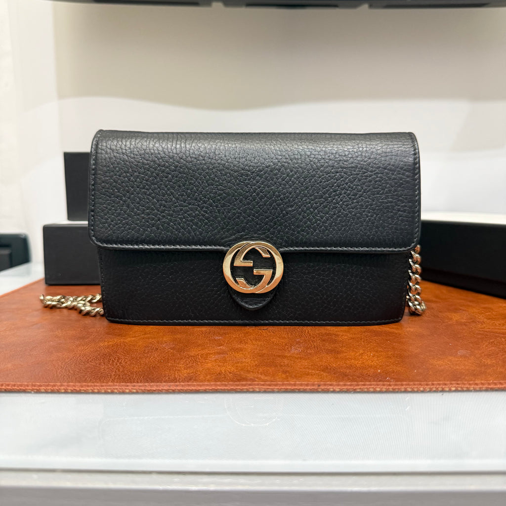 Gucci, Interlocking Buckle, Wallet on Chain