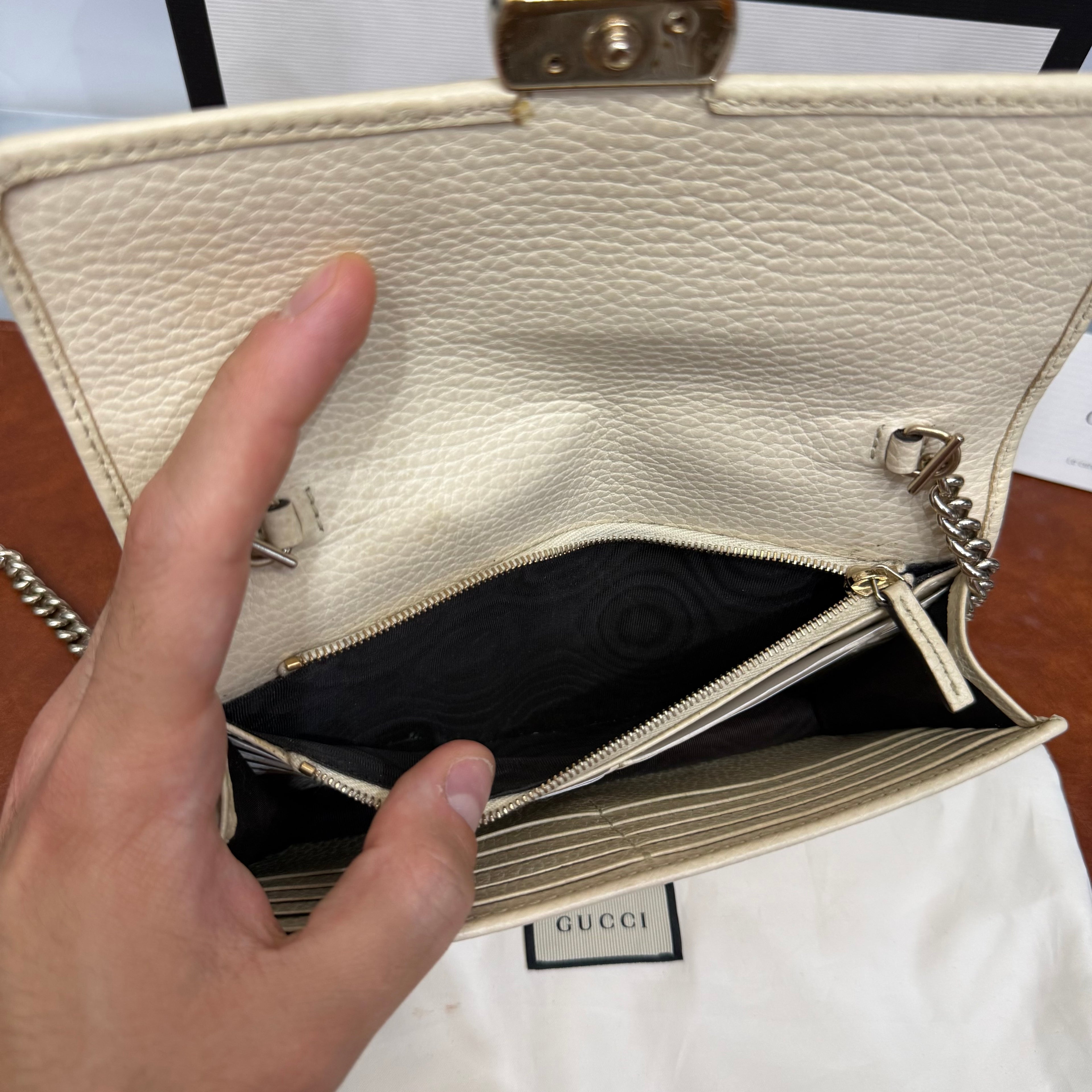 Gucci, Interlocking Buckle, Wallet on Chain