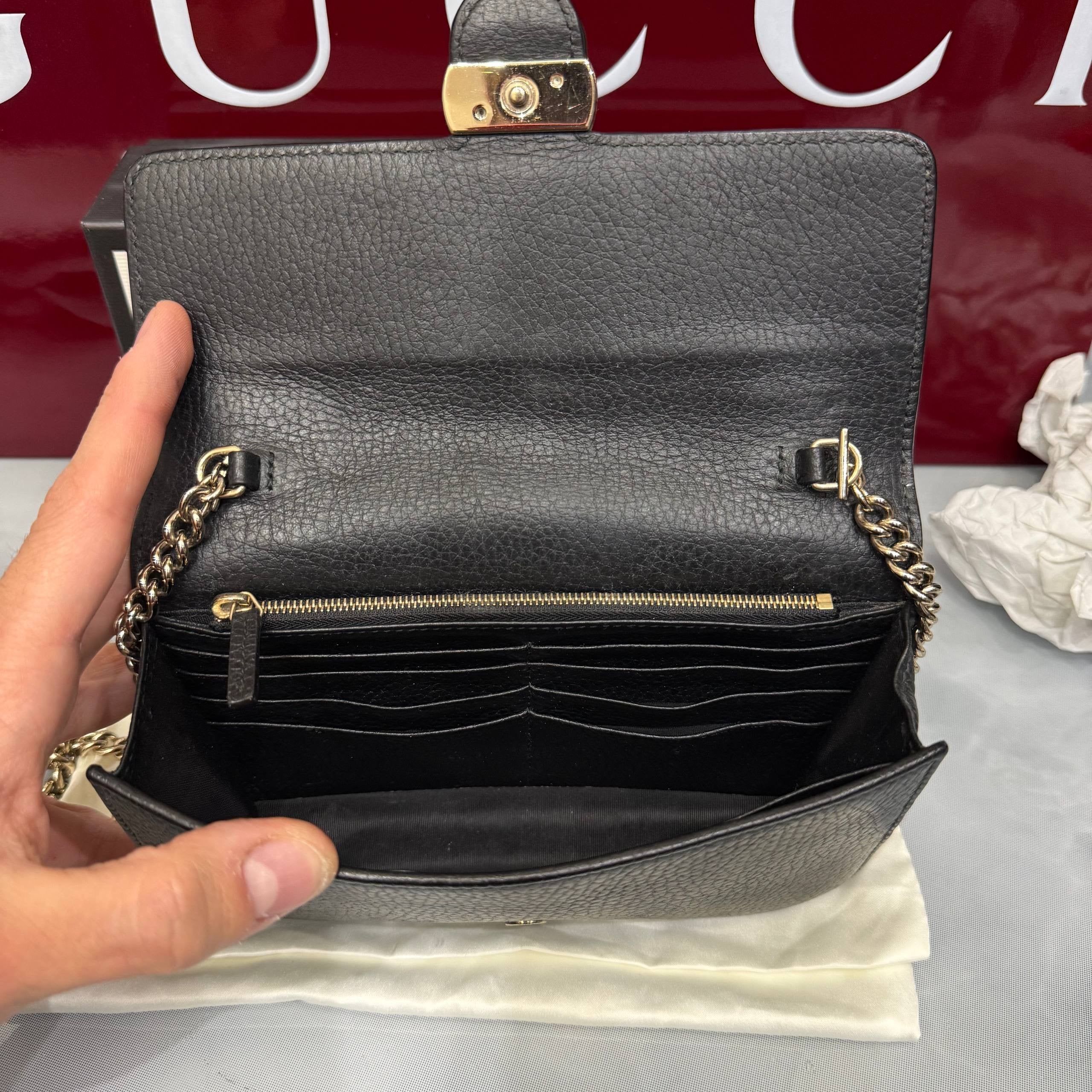 Gucci, Interlocking Buckle, Wallet on Chain