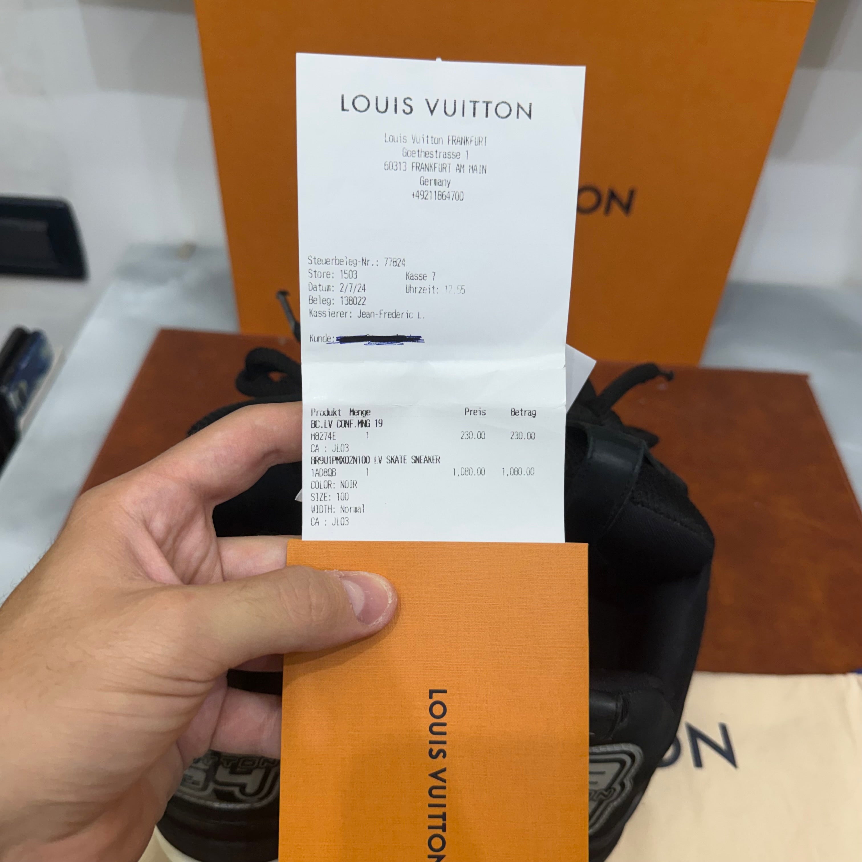 Louis Vuitton, Skate, 44.5