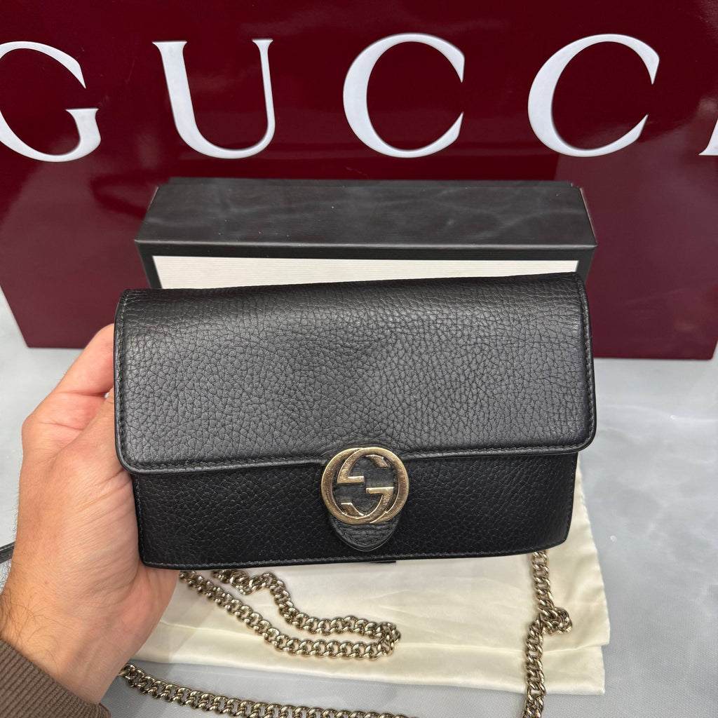 Gucci, Interlocking Buckle, Wallet on Chain