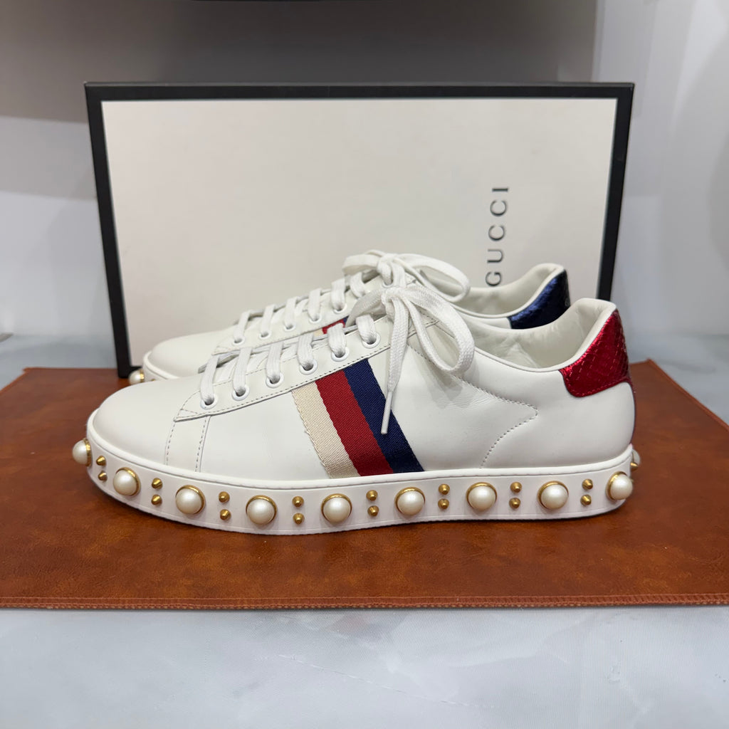 Gucci, Ace Pearl, 40