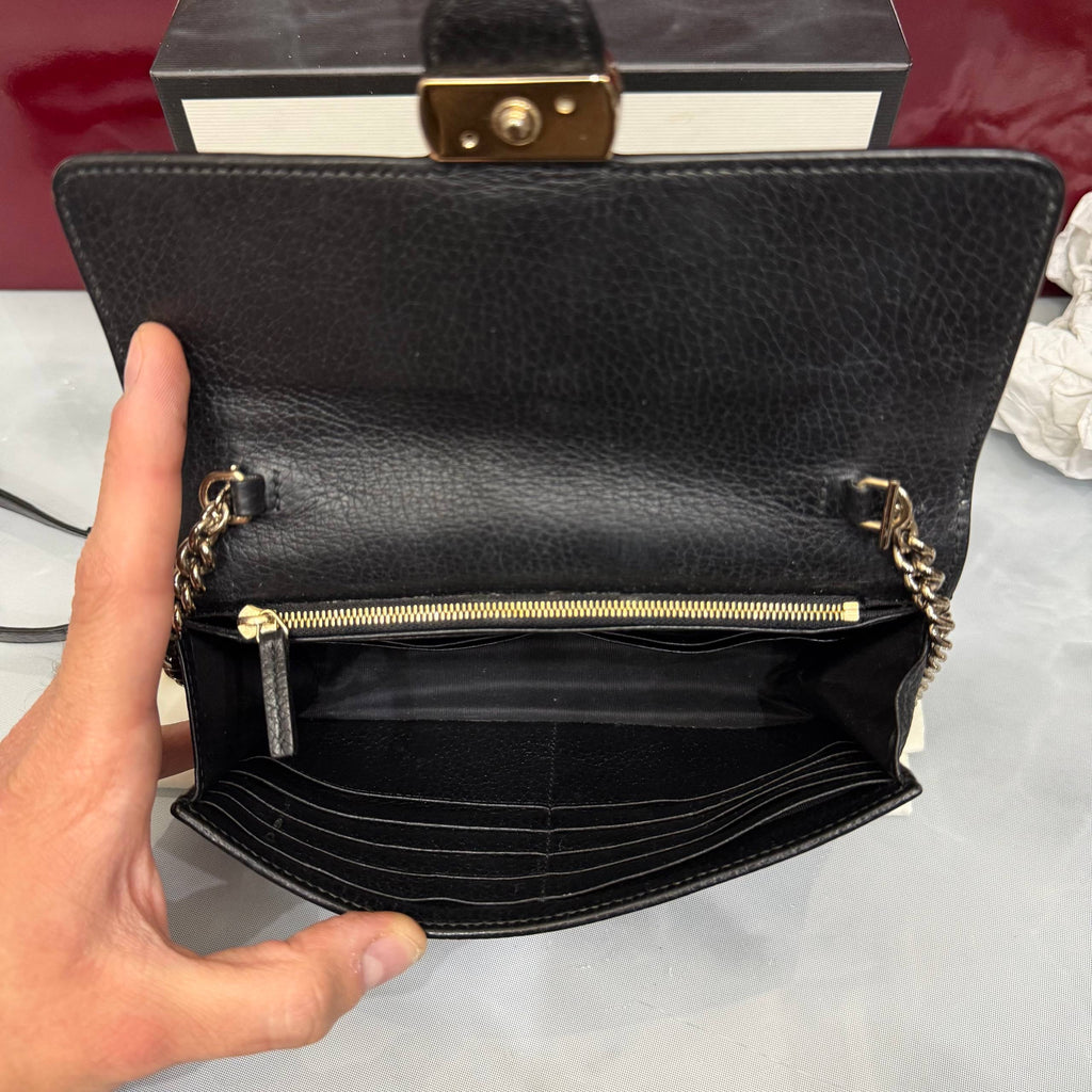 Gucci, Interlocking Buckle, Wallet on Chain